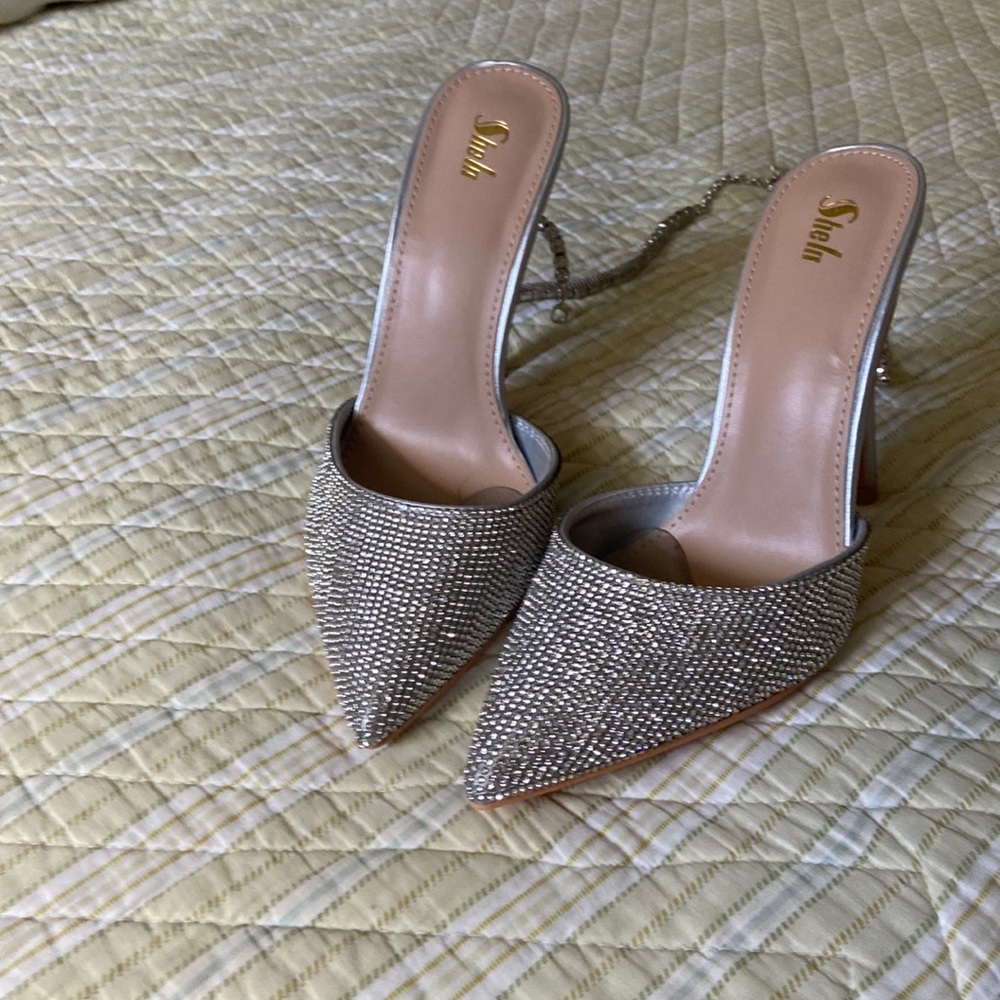 Sparkle high heels